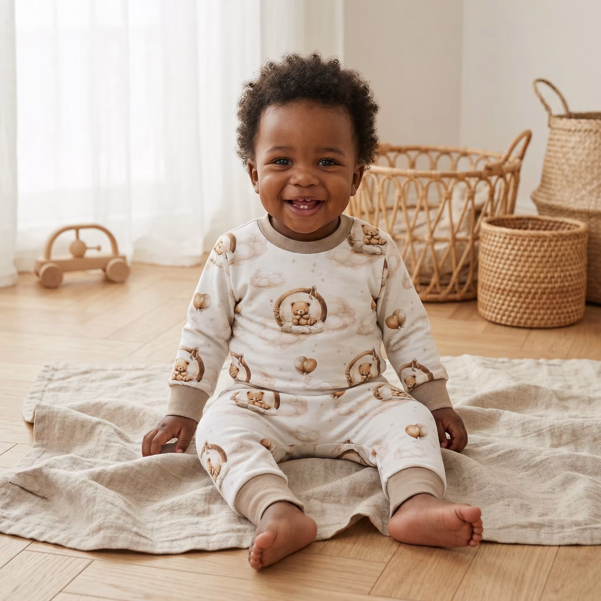 Ourson ballon – Ensemble évolutif bébé