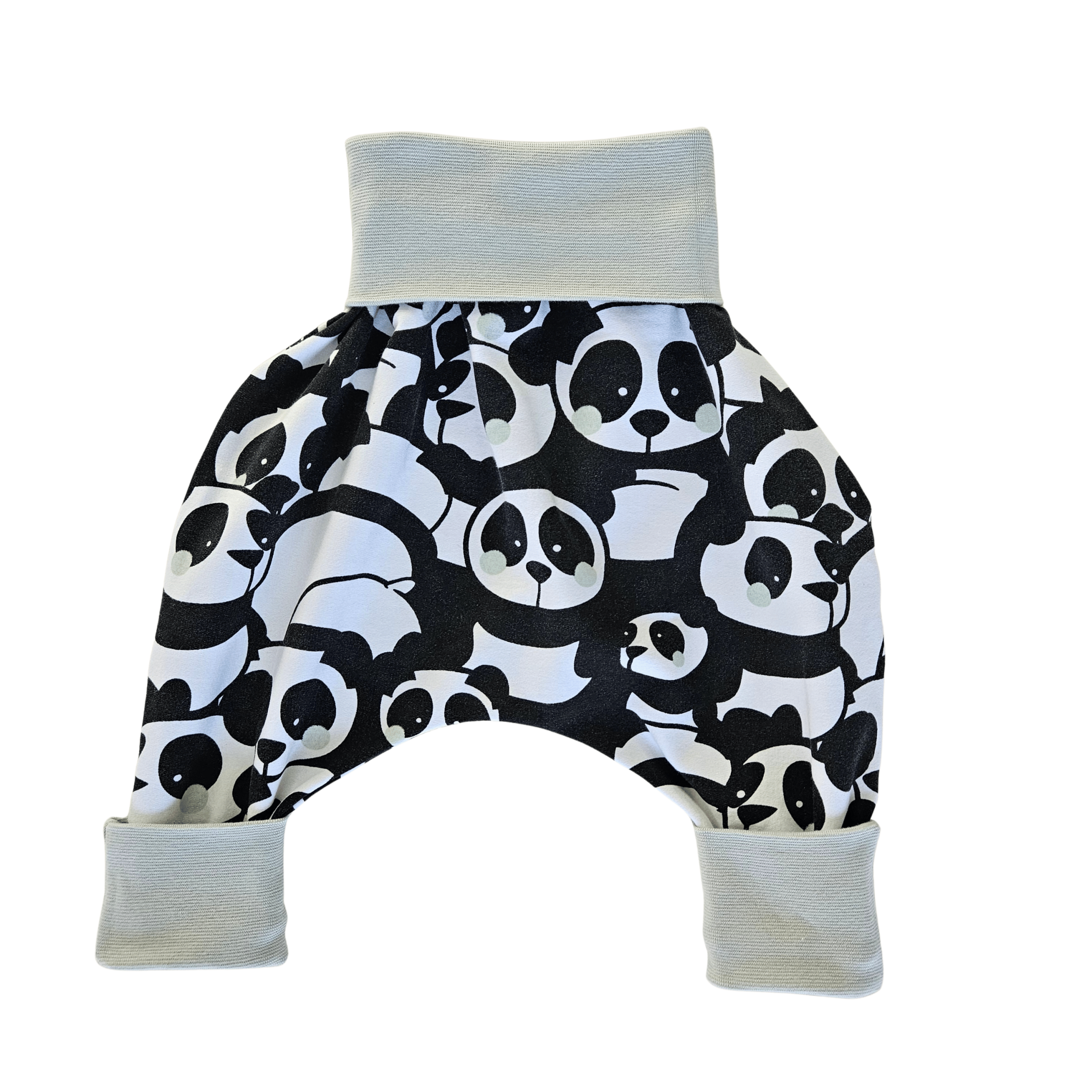 Panda bord-côte gris/vert - Sarouel évolutif – Image 3